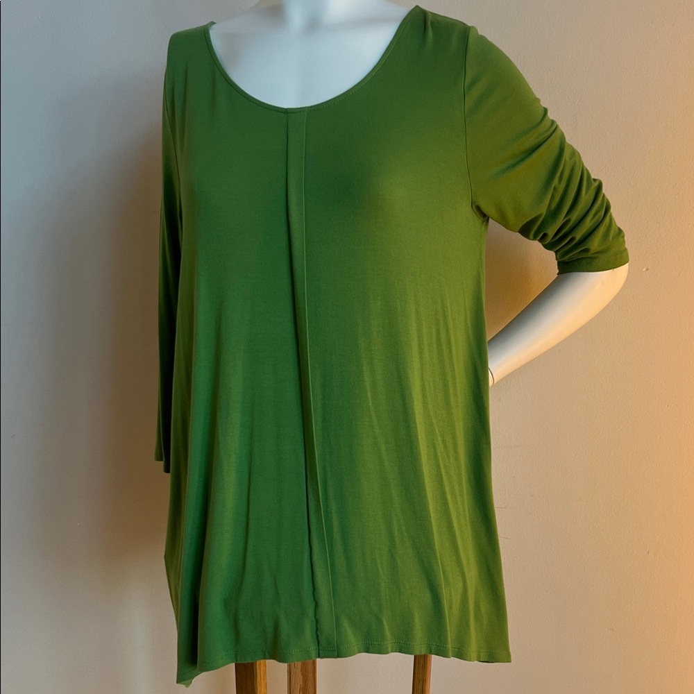 J. Jill Leafy Green Tunic Top